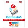 GARANZIA 3 - 500 ESTENSIONE DEL SERVIZIO TECNICO FINO A 500,00 EURO - GARANZIA3