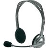 ORIGINALE Logitech Accessori per computer nero / Argento 981-000271 Stereo Headset H110 mod.  981-000271 Stereo Headset H110 EAN 5099206022423