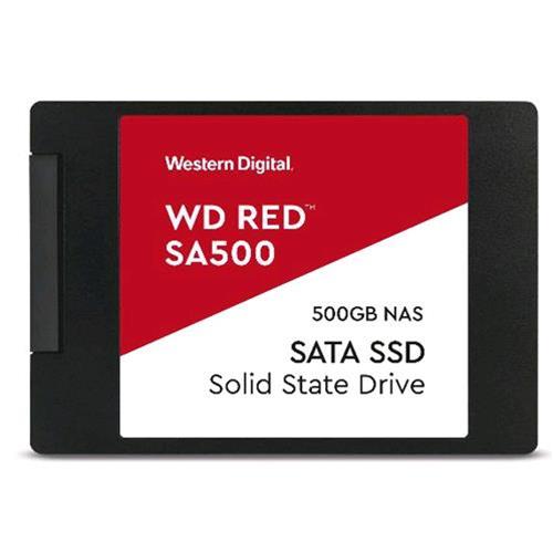 SSD WD RED SA500 500GB NAS Sata3 2,5 7mm WDS500G1R0A 3D NAND mod.  WDS500G1R0A EAN 718037872346