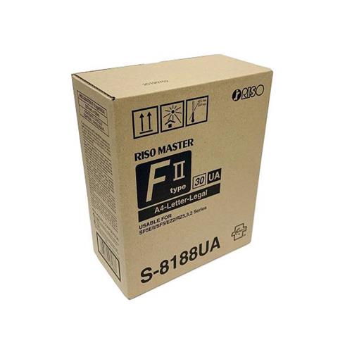 ORIGINALE Riso nastro a trasferimento termico S-8188E A4 Master A4, EZ-Type 30, PU=2 mod.  S-8188E A4 EAN 4903460681887