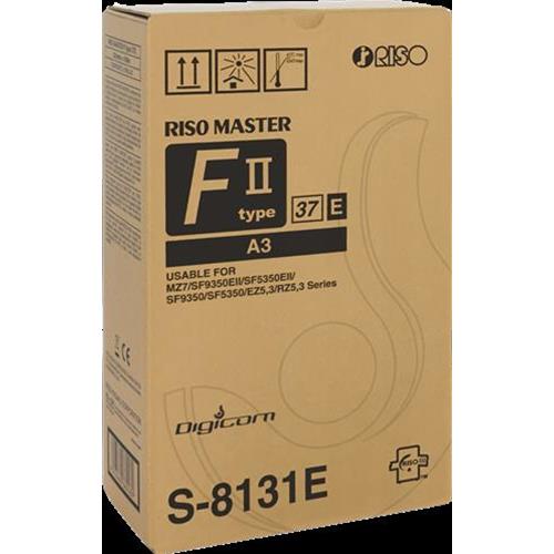 ORIGINALE Riso nastro a trasferimento termico S-8131E A3 Master A3, tipo Z 37, PU=2 mod.  S-8131E A3 EAN 2200000045348