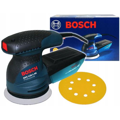 Bosch Levigatrice rotoorbitale GEX 125-1 AE mod.  0601387500 EAN 3165140438278