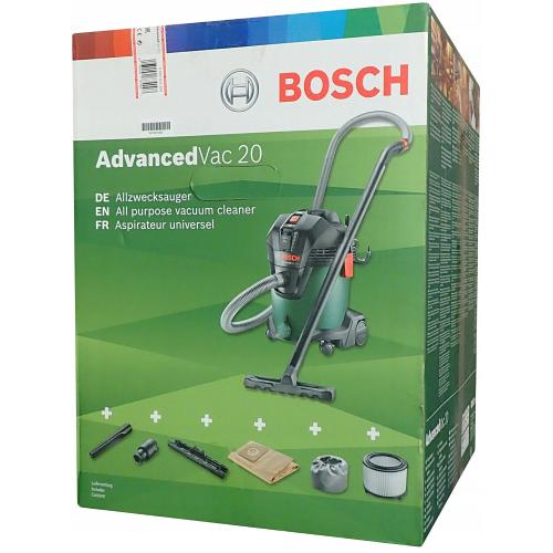 Bosch Aspiratore a secco/a umido AdvancedVac 20 mod.  06033D1200 EAN 3165140874007