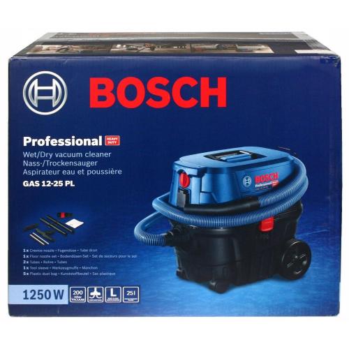 Bosch Aspirapolvere industriale GAS 12-25 PL mod.  060197C100 EAN 3165140926072