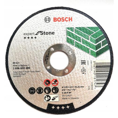 Bosch Disco da taglio Expert for Stone mod.  2608600385 EAN 3165140181747