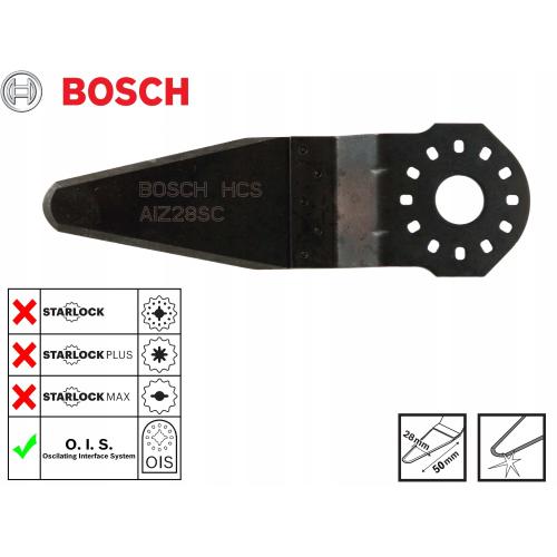 Bosch Lama per utensile multiuso  HCS AIZ 28 SC  mod.  2608661906 EAN 3165140665995