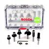 Bosch Set di frese con gambo 8mm 6 pz.  mod.  2607017469 EAN 3165140958004
