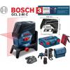 Laser Combinata BOSCH GCL 2-50 C (1 x 2,0 Ah + GAL 12V-40 + L-Boxx 136)