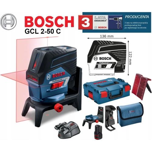 Bosch Livella laser GCL 2-50 C mod.  0601066G03 EAN 3165140865609