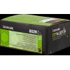 ORIGINALE Lexmark toner nero 802K 80C20K0 ~1000 Pagine cartuccia di stampa riutilizzabile mod.  802K 80C20K0 EAN 734646476324