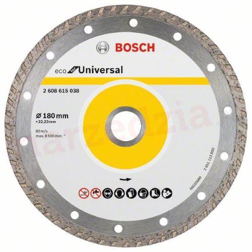 Bosch Disco diamantato segment 180x22,23mm Eco for Universal Turbo mod.  2608615038 EAN 3165140857154