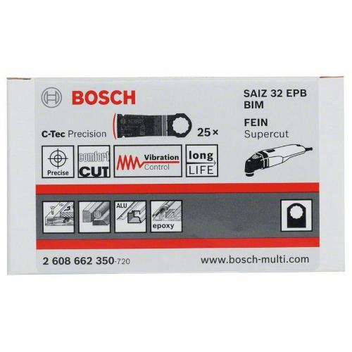 Bosch Lama per utensili multiuso BIM SAIZ 32 EPB Wood and Metal  mod.  2608662350 EAN 3165140784887