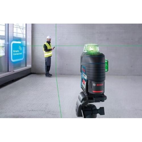 Bosch Livella laser a linee GLL 3-80 CG solo + BM1 + LBOXX mod.  0601063T03 EAN 3165140979894