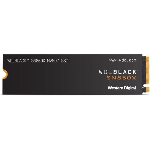 SSD WD Black 1TB SN850X Gaming NVME M.2 PCIe WDS100T2X0E PCIe 4.0 x4 mod.  WDS100T2X0E EAN 718037891392