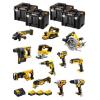 DeWALT Kit DWK1201T (DCD996+DCH273+DCG405+DCF887+DCF894+DCS334+DCS570+ DCS355+DCP580+DCS367+DCL050+DCF620+3x5,0Ah+DCB115)