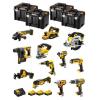 DeWALT Kit DWK1200T (DCD796+DCH273+DCG405+DCF887+DCF894+DCS331+DCS391+ DCS355+DCP580+DCS369+DCL050+DCF620+3x5,0Ah+DCB115)