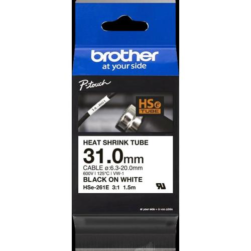 ORIGINALE Brother Nastro Nero su bianco HSe-261E mod.  HSe-261E  EAN 4977766822862