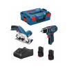 BOSCH Kit 12V B12GSRGKS2bat3a-40 (GSR 12V-15 + GKS 12V-26 + 2 x 3,0 Ah + GAL12V-40 + L-Boxx 136)