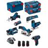 BOSCH Kit 12V BMK7-28FD3 (GSR 12V-15 + GKS 12V-26 + GST 12V-70 + GOP 12V-28 + GSA 12V-14 + GLI 12V-80 + GHO 12V-20 )