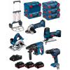 BOSCH Kit 18V BK502 (GST 18V-LIS+GKS 18V-LI+GBH 18V-21+GWS 18-125V-LI+GSR 18V-55+ 3x5,0Ah+GAL18V-40+4xL-Boxx136+L-Boxx238+Caddy)