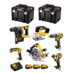 DeWALT Kit DCK699M3T PRO (DCD796 + DCS570 + DCS334 + DCF887 + DCH273 + DCL050 + 3 x 4,0 Ah + DCB115 + 2 x TSTAK VI)