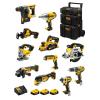 DeWALT Kit DWK1102 (DCD796+DCH273+DCG405+DCF887+DCF899H+DCS331+DCS391+ DCS355+DCP580+DCS369+DCL050+ 3x5,0Ah +DCB115 +Caddy 3en1)