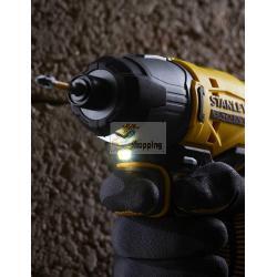 STANLEY FatMax Kit SFMCK469M2 (SFMCD711 + SFMCF800 + SFMCG400 + SFMCS500 + 2 x 4,0 Ah + Caricabatterie + Borsa XL)