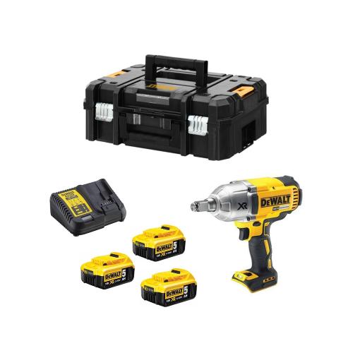 Avvitatore ad Impulsi DeWALT DCF899P3T (3 x 5,0 Ah + DCB115 + TSTAK II)