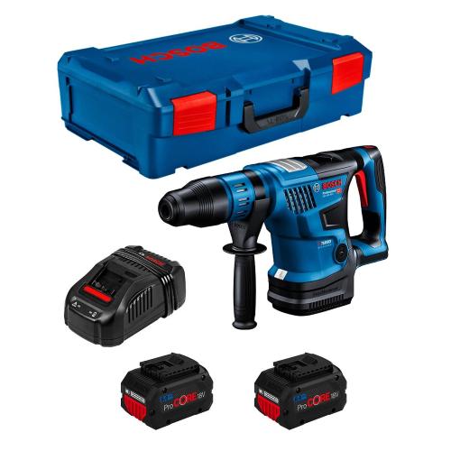 Martello Perforatore BOSCH GBH 18V-36 C (2 x 8,0 Ah ProCore + GAL1880CV + L-Boxx XL)