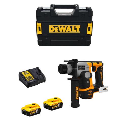 Tassellatore DeWALT DCH172P2 (2 x 5,0 Ah + DCB115 + TSTAK II)