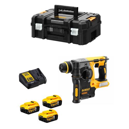 Tassellatore DeWALT DCH273P3T (3 x 5,0 Ah + DCB115 + TSTAK II)