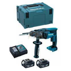 Tassellatore MAKITA DHR165RTJ (2 x 5,0 Ah + DC18RC + MAKPAC 3)