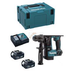 Tassellatore MAKITA DHR171RTJ (2 x 5,0 Ah + DC18RC + MAKPAC 3)