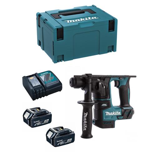 Tassellatore MAKITA DHR171RTJ (2 x 5,0 Ah + DC18RC + MAKPAC 3)