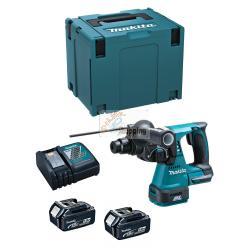 Tassellatore MAKITA DHR242RTJ (2 x 5,0 Ah + DC18RC + MAKPAC 4)