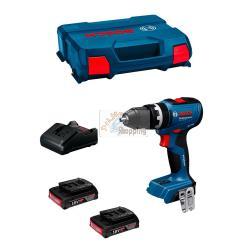 Trapano a Percussione BOSCH GSB 18V-65 (2 x 2,0 Ah + GAL 18V-20 +  L-Case)