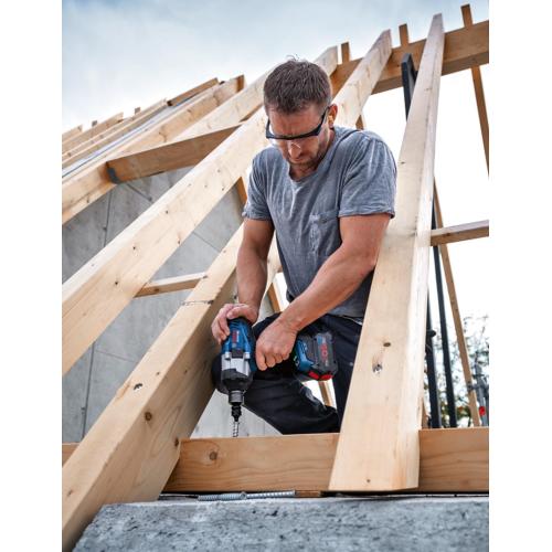 Avvitatore a massa battente BOSCH GDS 18V-1000 (2 x 5,5 Ah ProCORE + GAL1880CV + L-Boxx 136)