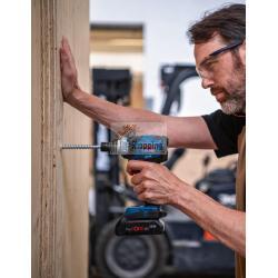 Avvitatore a massa battente BOSCH GDS 18V-330 HC (2 x 5,0 Ah + GAL18V-40 + L-Boxx 136)