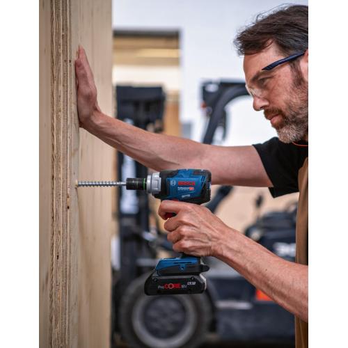 Avvitatore a massa battente BOSCH GDS 18V-330 HC (2 x 5,0 Ah + GAL18V-40 + L-Boxx 136)