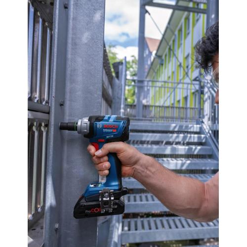 Avvitatore a massa battente BOSCH GDS 18V-330 HC (2 x 5,0 Ah + GAL18V-40 + L-Boxx 136)