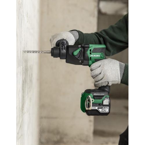 Martello Perforatore HIKOKI DH18DPBWPZ (2 x 5,0 Ah + UC18YFSL + Valigetta HSCII)