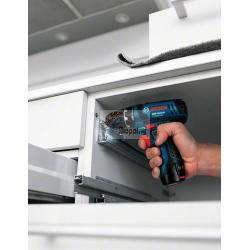 Trapano a Percussione BOSCH GSB 12V-15 (2 x 3,0 Ah + GAL12V-40 + L-Boxx 102)