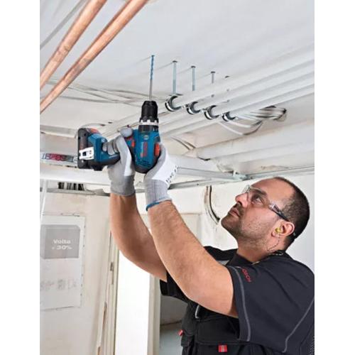 Trapano a Percussione BOSCH GSB 18V-65 (2 x 5,0 Ah + GAL 18V-40 + L-Boxx 136)