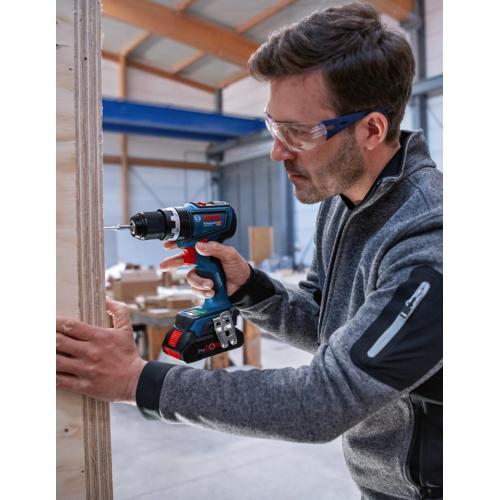 Trapano a Percussione BOSCH GSB 18V-90 C (2 x 4,0 Ah ProCORE + GAL18V-40 + L-Boxx 136)