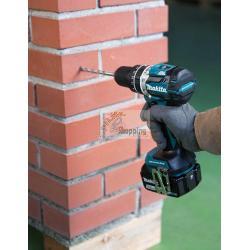 Trapano a Percussione MAKITA DHP484RTJ (2 x 5,0Ah + DC18RC + MAKPAC 2)