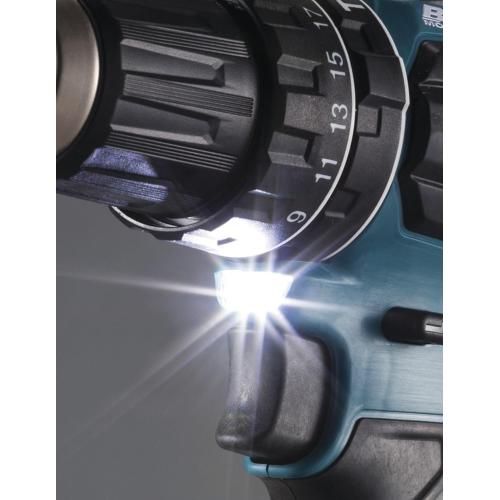 Trapano a Percussione MAKITA DHP485RTJ (2 x 5,0 Ah + DC18RC + MAKPAC 2)