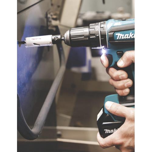 Trapano a Percussione MAKITA DHP485RTJ (2 x 5,0 Ah + DC18RC + MAKPAC 2)