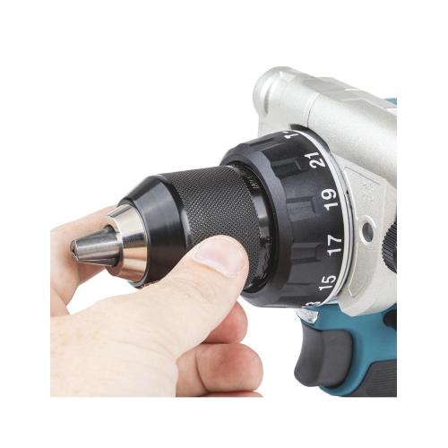 Trapano a Percussione MAKITA DHP486RTJ (2 x 5,0 Ah + DC18RC + MAKPAC 2)