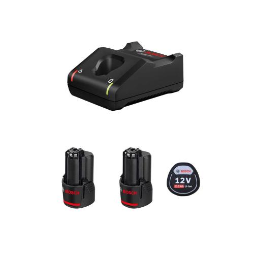 Power Set BOSCH (2 x 12V 2,0 Ah + GAL12V-40)