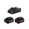Power Set BOSCH (2 x 18V 4,0 Ah + GAL18V-40)
